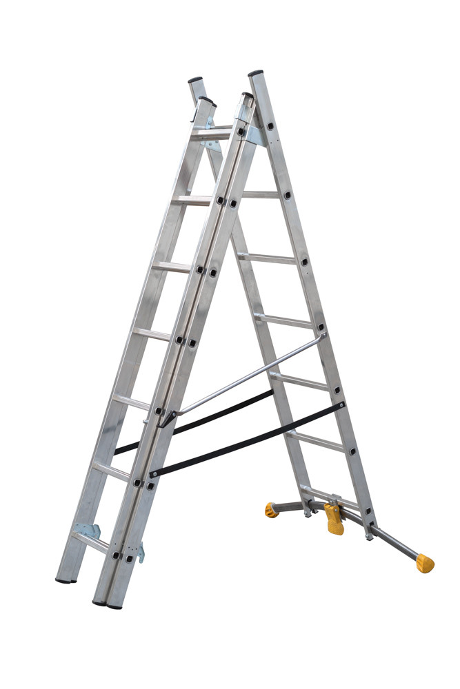 G LEVEL Scala Trasformabile tripla con regolazione a pedale
